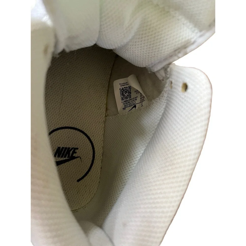 Nike  Court Royale High Top Shoes, Size 7 White Very Gently Used! Athleisure,